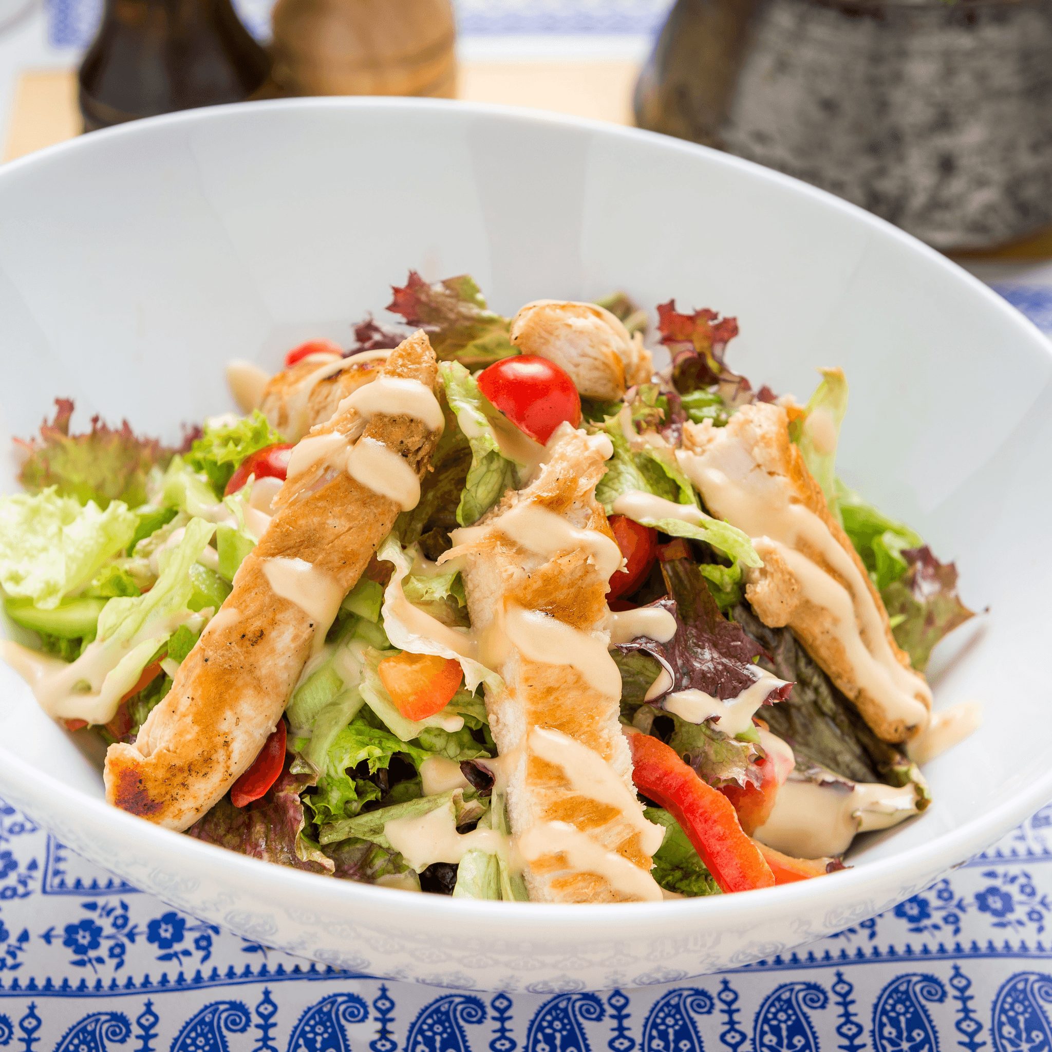 Grilled Chicken Salad.