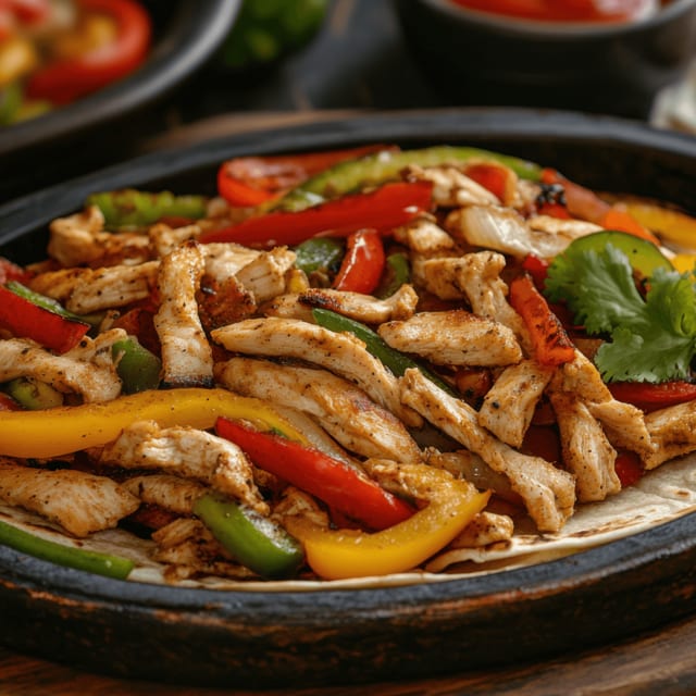 Lunch Fajitas.