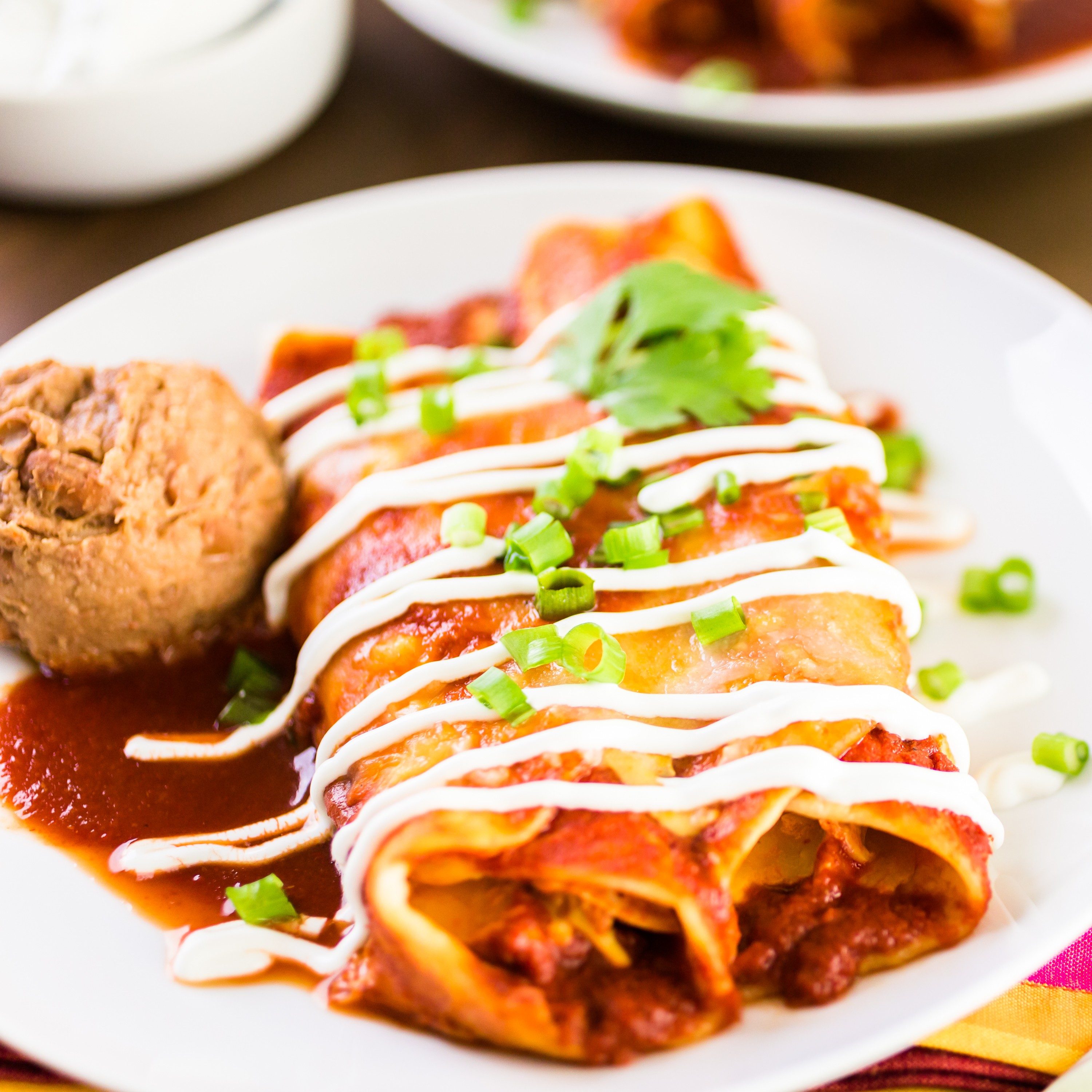 Enchiladas.