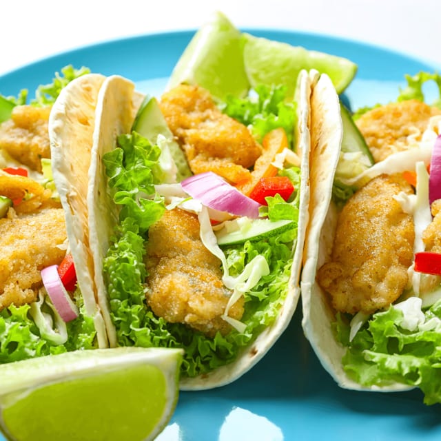 Grilled Tilapia Tacos.